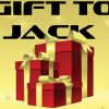 Gold and red gift boxes with an indicaiton to gift to Jack