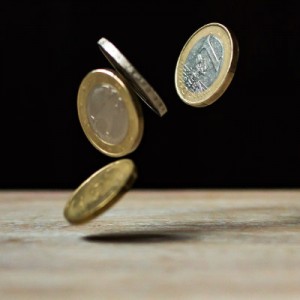 Coins flipping. A person can slightly change the odds of a coin being flipped by using only their mind