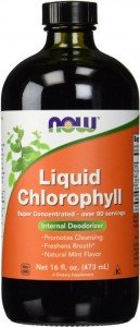 Bottle of Liquid Chlorophyll